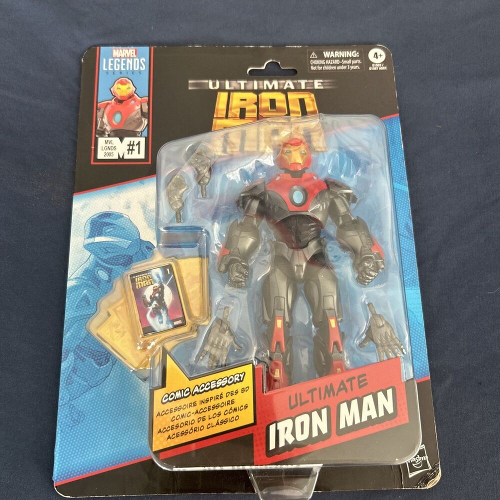 Hasbro Collectibles - Ultimate Iron Man - Marvel Legends - Ultimate Iron Man Act
